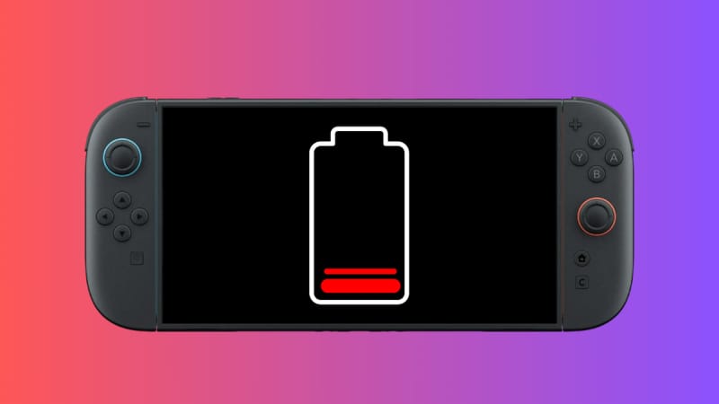 Problème de batterie sur votre Nintendo Switch 2 ? Voici quelques conseils pour améliorer les choses