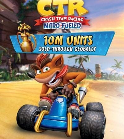 Crash Team Racing Nitro-Fueled est un énorme succès, un nouveau chiffre de ventes dévoilé