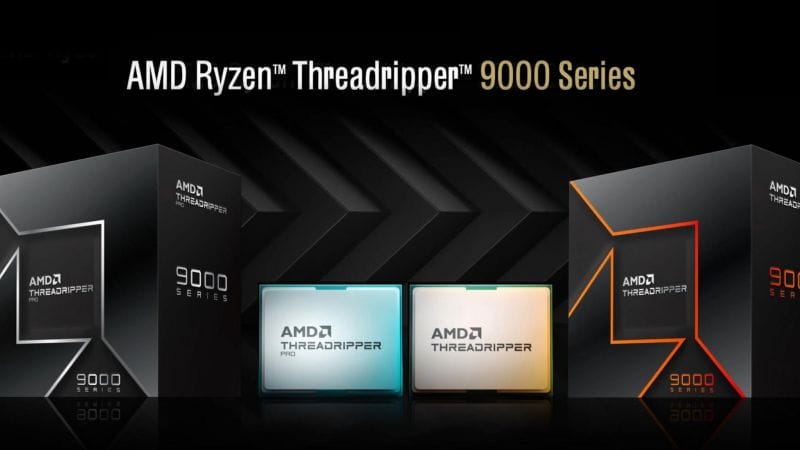 Ryzen Threadripper 9000 : lancement en juillet, jusqu’à 26 % plus rapide que la série 7000 - IG News
