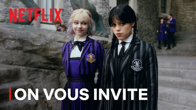 Étudiez à l'Académie Nevermore avec Mercredi Addams VF | Netflix France