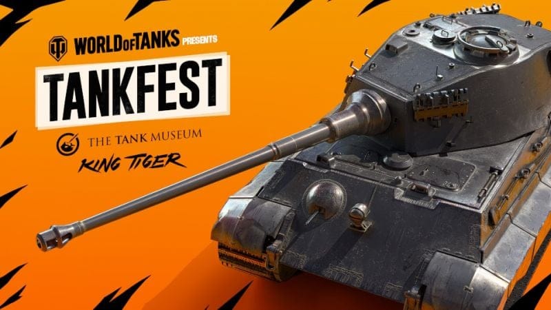 GEEKNPLAY - World of Tanks - Le jeu de tir célèbre le TANKFEST 2025 avec le King Tiger