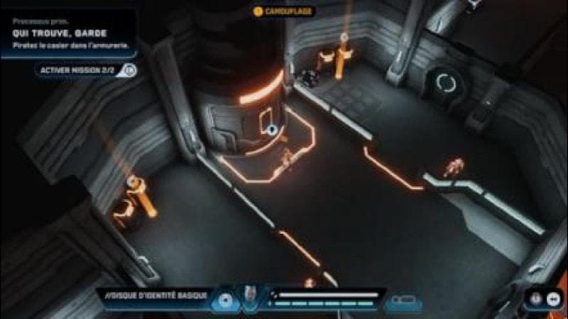 Tron Cataliste Itinéraire pour éviter les DRONES - s'enfuire de la forteresse