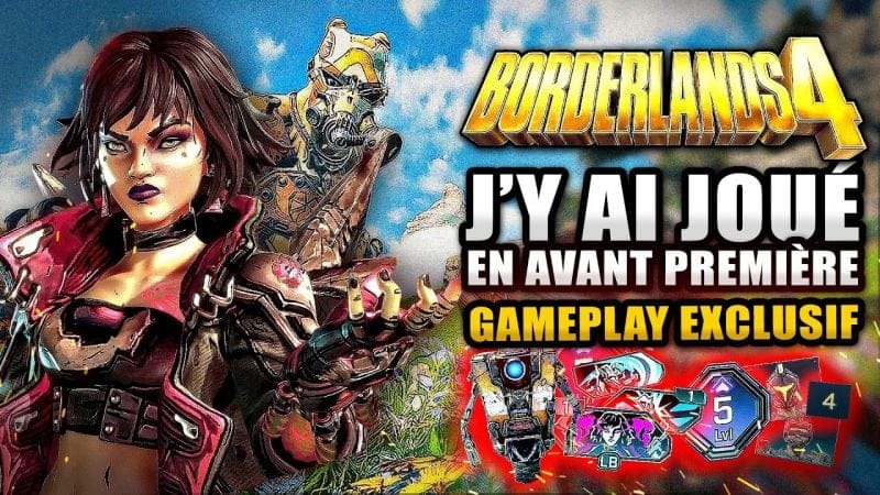 J'ai Joué à BORDERLANDS 4 en AVANT PREMIÈRE 🔥Premier Avis ! (20 MIN DE GAMEPLAY) Open World, Boss..