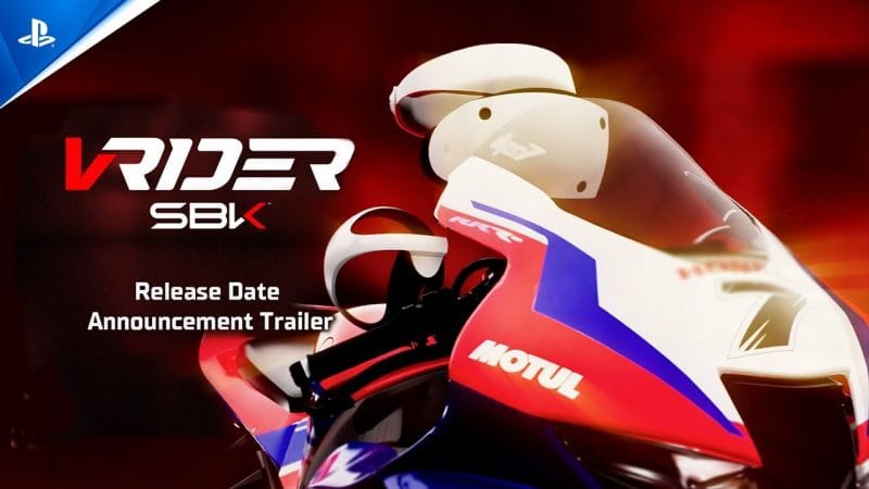 VRider SBK - Release Date Announcement Trailer | PS VR2 Games