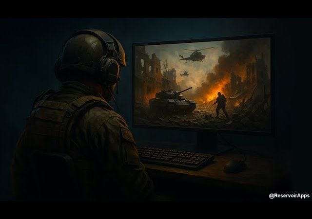 La guerre devient un jeu vidéo !