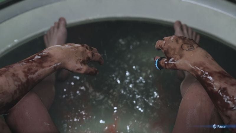 Pourquoi il faut prendre une douche régulièrement dans Death Stranding 2 ?