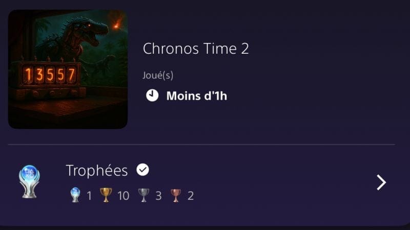 Platine #148 - Chronos Time 2