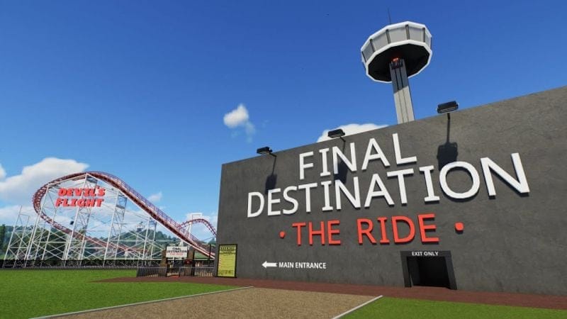 Final Destination - The Ride! #planetcoaster2 #finaldestinationbloodlines #finaldestination
