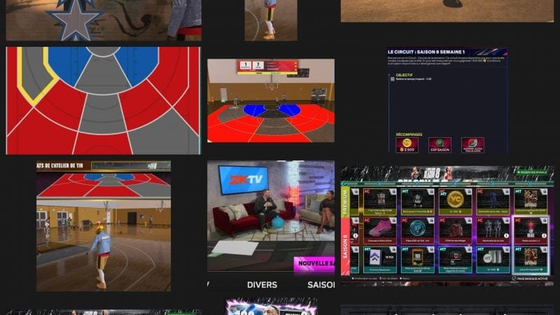 NBA 2k 25 saison 8 début