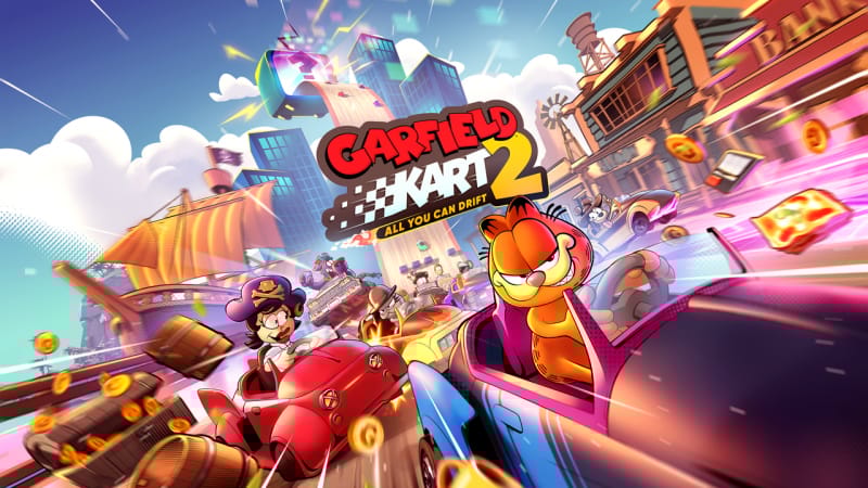 Microids annonce le retour de Garfield sur un kart | News  - PSthc.fr