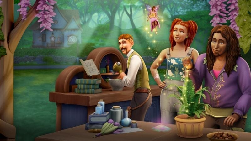 Les Sims 4 : les fées débarquent en juillet dans l’extension Nature enchantée