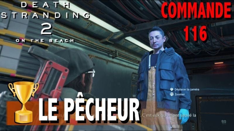 Commande 116 - Connecter Installation LE PÊCHEUR AUSTRALIE - DEATH STRANDING 2 ON THE BEACH