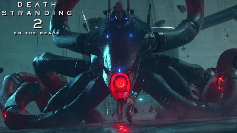 MYSTÉRIEUX MECHA GÉANT BOSS FIGHT - DEATH STRANDING 2 ON THE BEACH