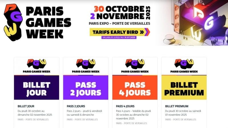 Les places sont en vente