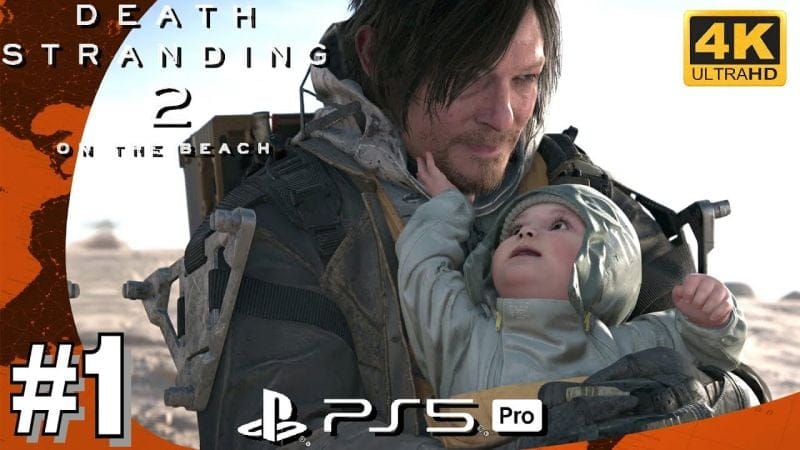 DEATH STRANDING 2 ON THE BEACH - DÉCOUVERTE  PROLOGUE RENTRER À LA MAISON 4K PS5 PRO