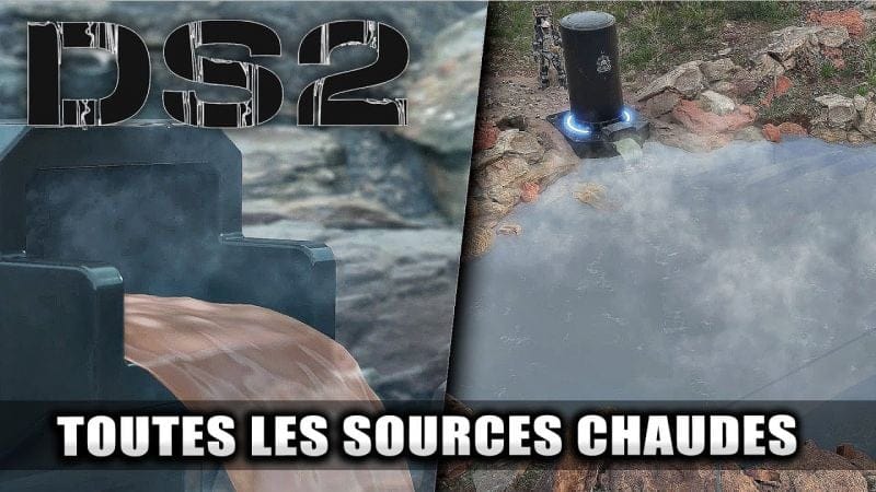 Death Stranding 2: Emplacement de Toutes les SOURCES CHAUDES (Guide 100%)