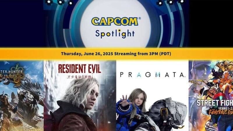 Capcom Spotlight - juin 2025 | Retours sur les annonces | News  - PSthc.fr
