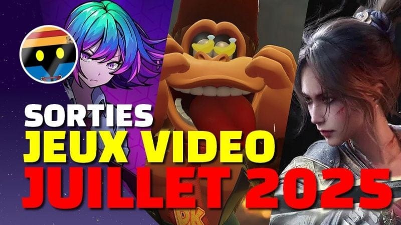 ENCORE DES GROSSES SORTIES JEUX VIDÉO EN JUILLET 2025 ! (avec un ÉNORME JEU !)