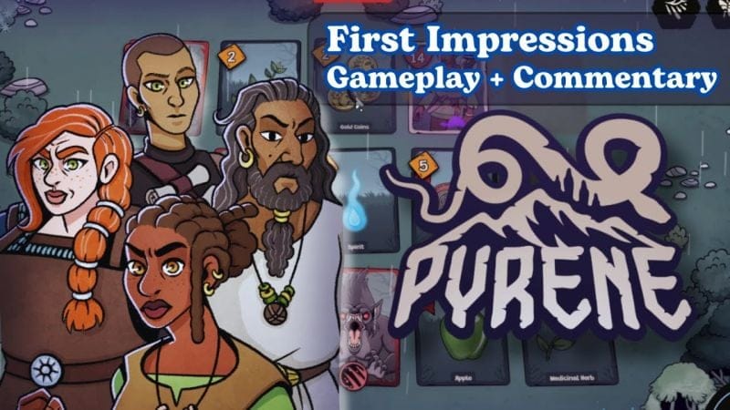 Pyrene First Look Impressions | Exploring Ancient Ruins in This Card Battler + Recent Update Patch.
