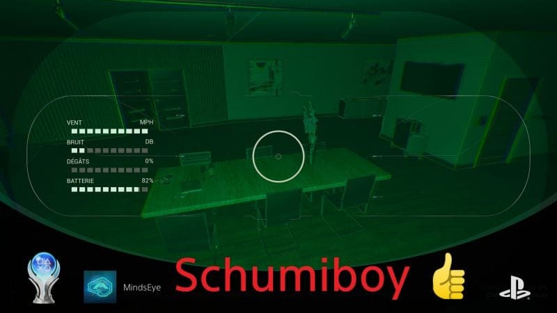 Mon 42e platine sur le jeu Mindseye!