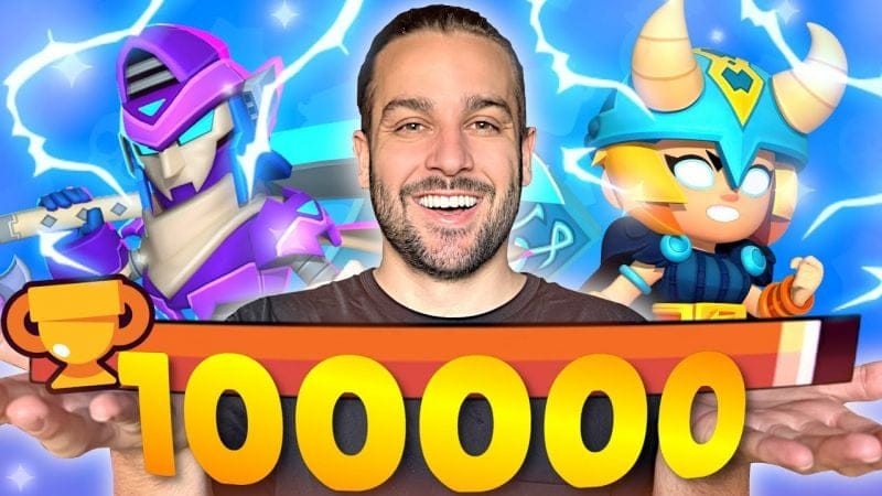 On RUSH les 100K Trophées sur BRAWL STARS !
