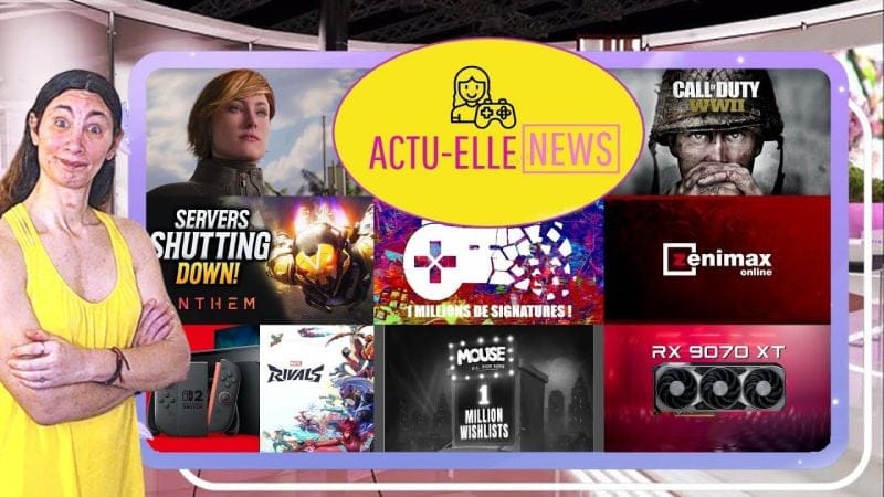Actu Elle News du 4 juillet(Perfect Dark, Call of Duty, Zenimax, Mouse P.I et plus)