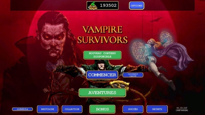 Vampire Survivors #4 - Changement de map !