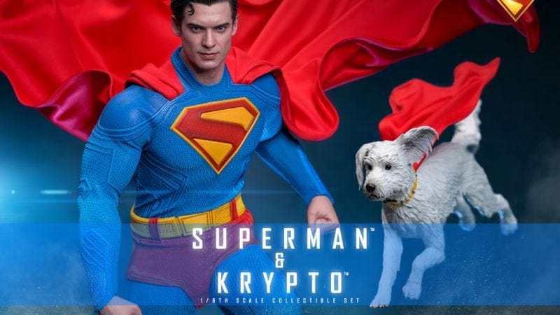 Hot Toys présente une figurine super détaillée de Superman