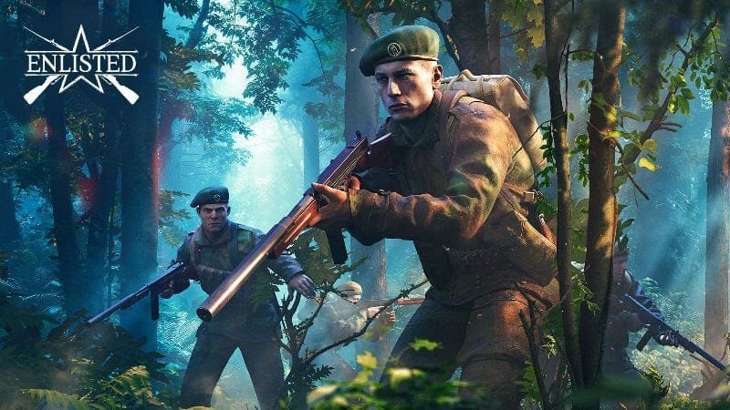 GEEKNPLAY - Enlisted - Les commandos Britanniques et les Werwolves débarquent avec une nouvelle mission forestière épique