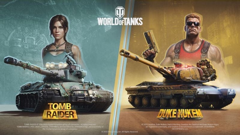 GEEKNPLAY - World of Tanks - Lara Croft et Duke Nukem débarquent ! Découvrez le Battle Pass "Le Chemin des Héros"