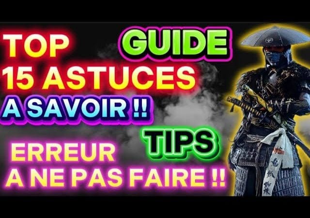 Ghost of Yōtei: GUIDE TOP 15 ASTUCES A SAVOIR 😉
