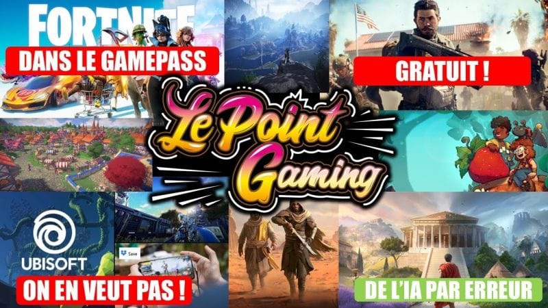 ACTU GAMING (19/11): Nouveau Jeu Ubisoft, VBUCKS dans Gamepass, Battlefield 6 gratuit, ANNO 117 ...