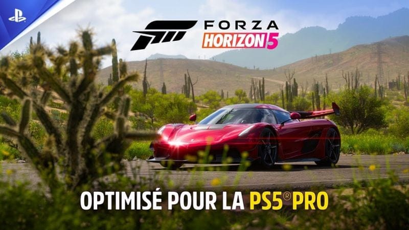 Forza Horizon 5 - Trailer des optimisations de la version PS5 Pro