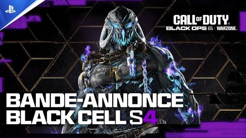 Call of Duty: Black Ops 6 & Warzone - Trailer de Black Cell - Passe de combat Saison 4 | PS5, PS4