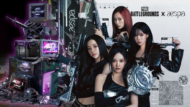 PUBG : Battlegrounds s'associe au groupe de K-Pop aespa