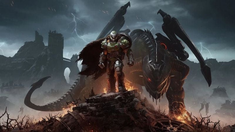 Le trophée platine de Doom: The Dark Ages sur PS5 est désormais disponible à l'achat.