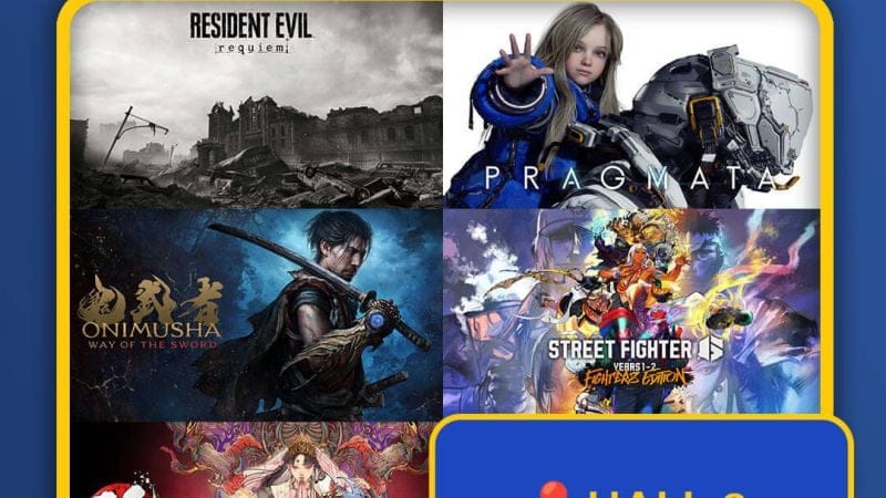 GEEKNPLAY - Capcom - Dévoile du lourd à la Gamescom 2025 ! Resident Evil Requiem, Pragmata et Onimusha jouables en démo