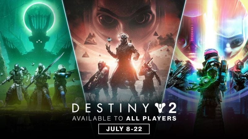 Destiny 2 et ses extensions sont gratuits jusqu'au 22 juillet - IG News