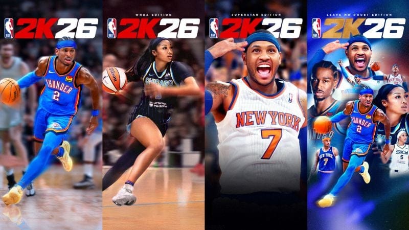 NBA 2K26 : Shai Gilgeous-Alexander en couverture, toutes les éditions dévoilées
