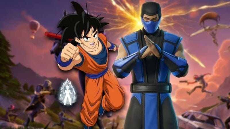 D’énormes crossovers Fortnite fuitent, avec Dragon Ball et JJK - Dexerto