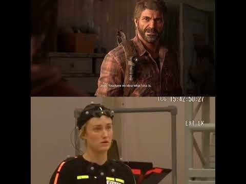 THE LAST OF US BEHIND THE SCENE Motion Capture Ashley Johnson As ELLIE | #tlou #bts #elliewilliams