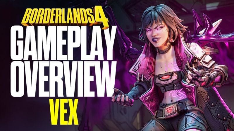 Borderlands 4 présente Vex la Sirène, l'une des protagonistes de ce nouvel épisode