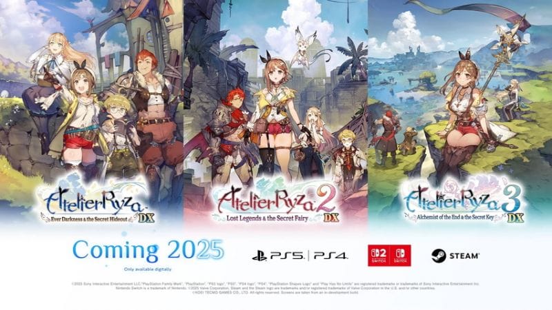 Atelier Ryza Secret Trilogy Deluxe Pack : une compilation améliorée pour la fin 2025