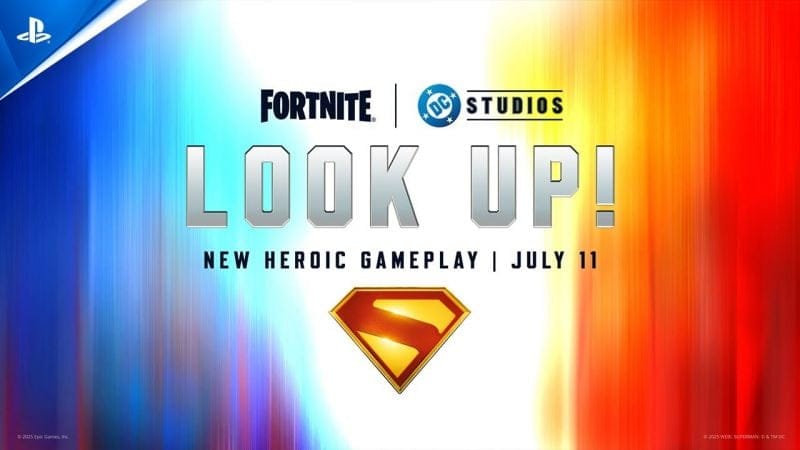 Fortnite - Superman: Look Up! Cinematic Trailer | PS5 & PS4 Games