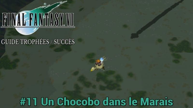 GUIDE TROPHÉES / SUCCÈS FINAL FANTASY VII : #11 Un Chocobo dans le Marais