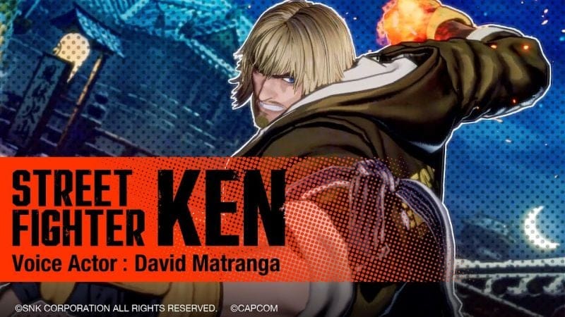 Ken de Street Fighter vient se frotter au casting de Fatal Fury: City of the Wolves