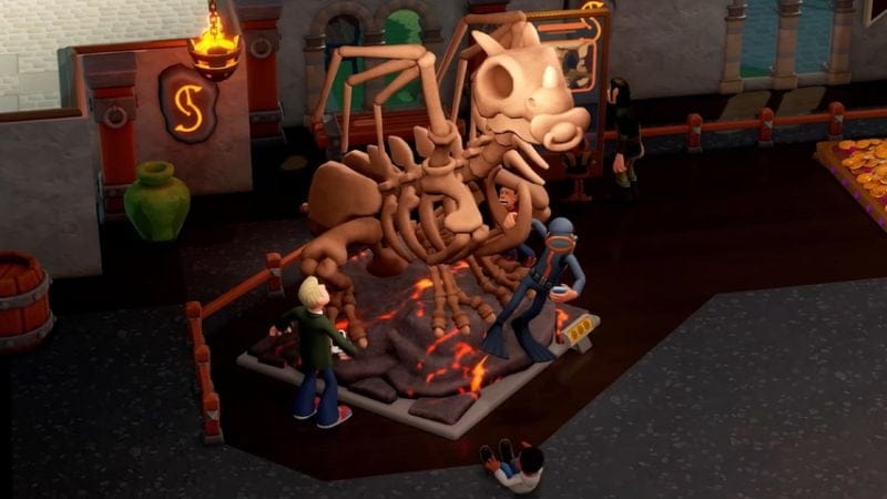Two Point Museum se lance dans la fantasy avec le DLC Découvertes Fantastiques