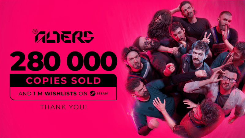 280 000 ventes pour The Alters