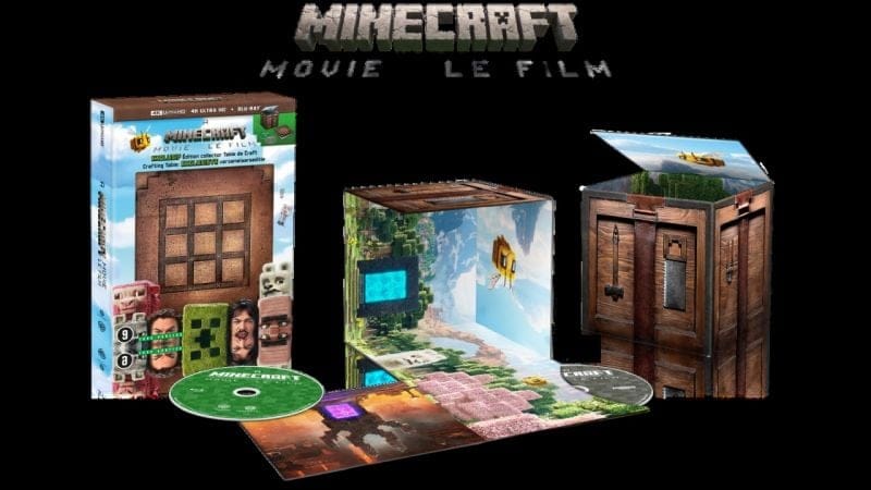 Minecraft : le film événement se date en DVD, Blu-Ray et 4K UHD !