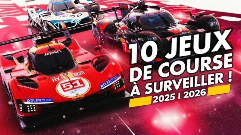 10 jeux de course à venir en 2025 et au-delà 💥